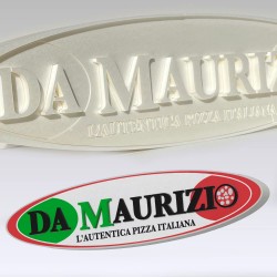 Exemple de logo 3D Da Maurizio